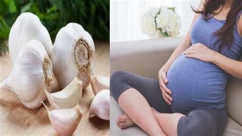 6 7. . Smelling like garlic while pregnant